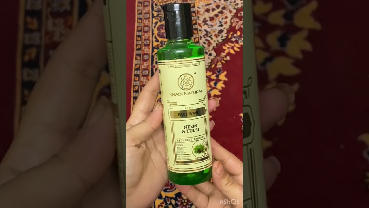 Take a look at this KHADI NATURAL Herbal Neem & Tulsi  Face Wash on Flipkart