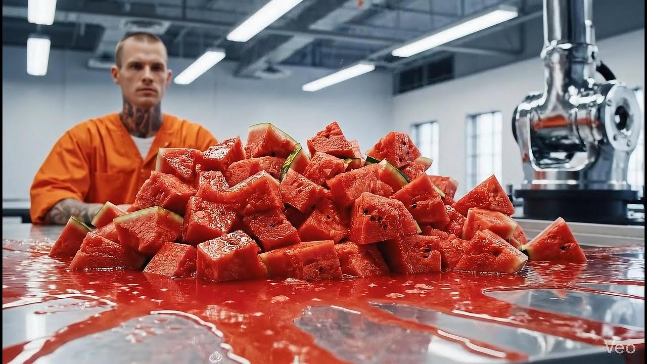 자유를 얻기 위해 24시간 동안 먹을 과일 하나를 선택하세요 || ASMR AI