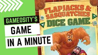 Game in a Minute: Flapjacks & Sasquatches Dice Game
Designers: Jay Little, Jeff Tidball
Artist: Josh Nelson
Publisher: Prolific Games
Buy a copy of Flapjacks & Sasquatches Dice Game here: https://amzn.to/41JM3M1
BGG Link: https://boardgamegeek.com/boardgame/400143/flapjacks-and-sasquatches-dice-game
Join our Patreon: https://www.patreon.com/gameosity
Check us out on Gameosity.com
Music composed by Beatscribe @ beatscribe.com
Twitter: https://twitter.com/Gameosity
Facebook: https://www.facebook.com/gameosity/
Instagram: https://goo.gl/idtkGl
tumblr: http://gameosity.tumblr.com/ Game in a Minute: Flapjacks & Sasquatches Dice Game