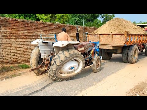 Ford tractor stetting fail with help belarus tractor  tractor fail video  ford tractor
