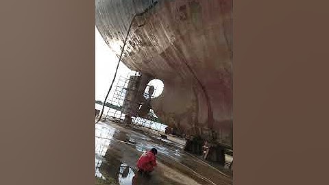 Dry Dock - Sand Blasting