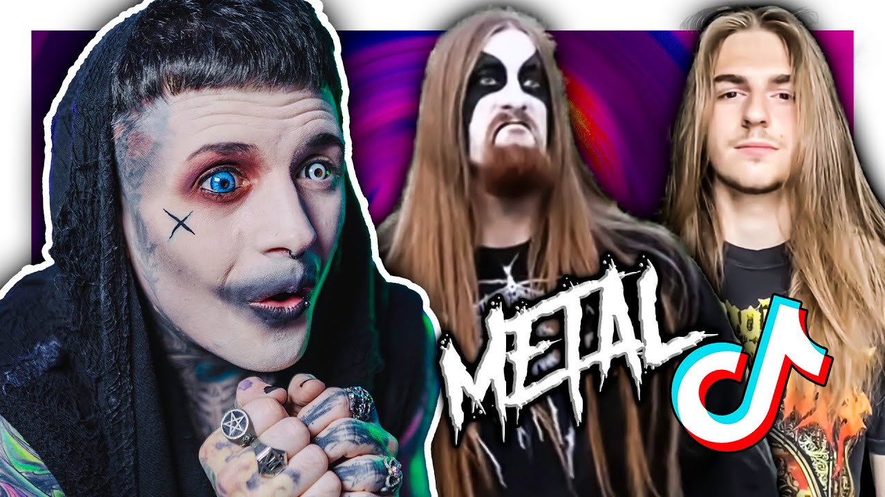 GOTH REACTS TO METAL HEAD TIKTOK