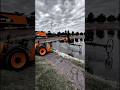 Water Weed Cleaning Innovation with Loader-Mounted Rake