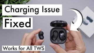 [100% works] Earbuds Charging issue fixed | TWS not charging problem