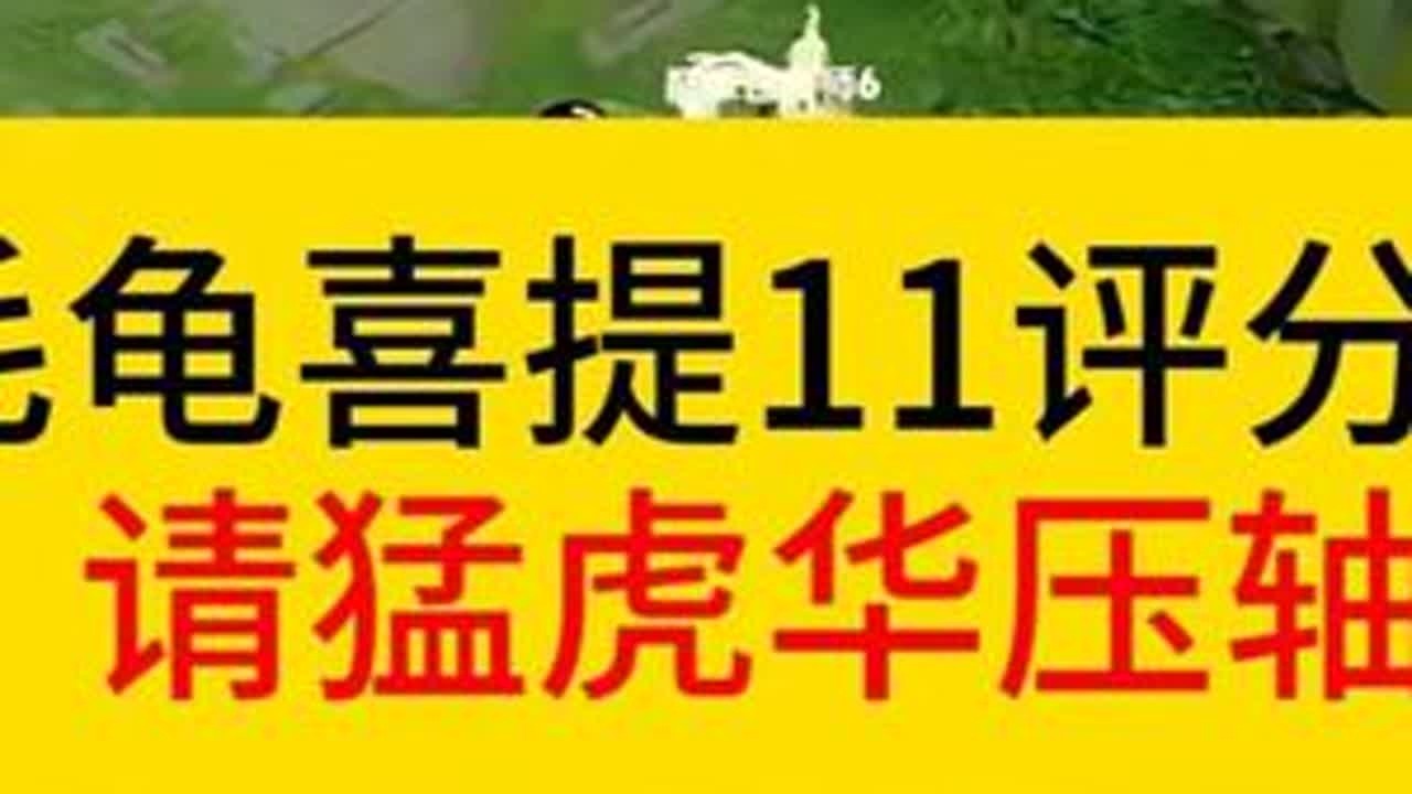 上把绿毛龟拿到11评分，接下来就由压轴王德华出场。#王者荣耀  #德华