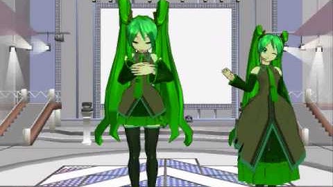 MikuMikuDance PMD Editor Character:  Ivy