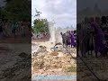 Breaking the Dry Spell: The First Pulse of Water in a New Pipeline