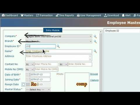 Add Employees in PayTime