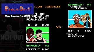 Little Mac Down - Mike Tysons Punch Out Backwards OST @BackwardsGamingMusic