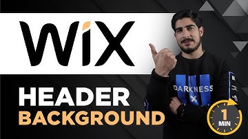 Wix Header Background Image Tutorial 2025 | How To Add Header Background Image On Wix Website
