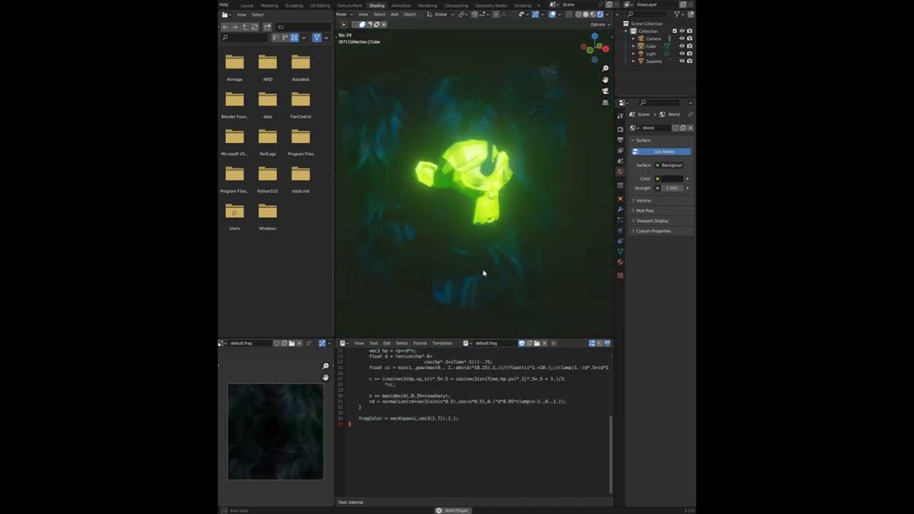 Shadertoy shaders with Blender - YouTube