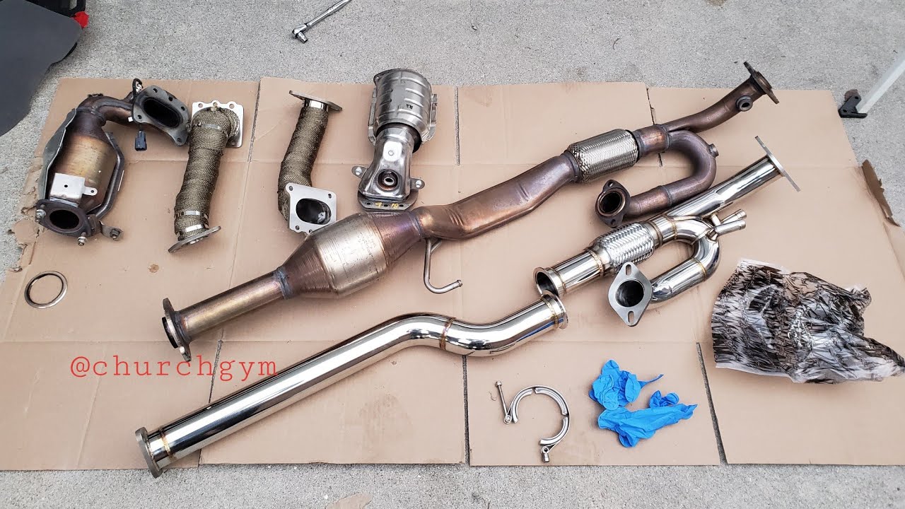 Weapon R V6 Headers for Toyota Camry TRD - YouTube