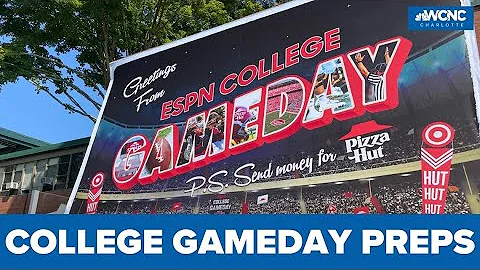 ESPN College Gameday ready to go in Boone