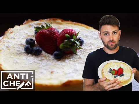 Japanese jiggly cheesecake, from the video