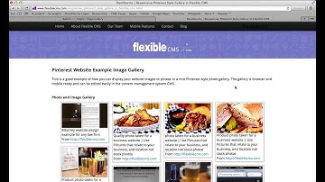 CMS Content Management System Tutorial - How to "Add New Images" to new CMS Gallery