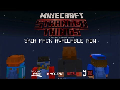 Minecraft X Netflix S Stranger Things Trailer Nintendo Switch 