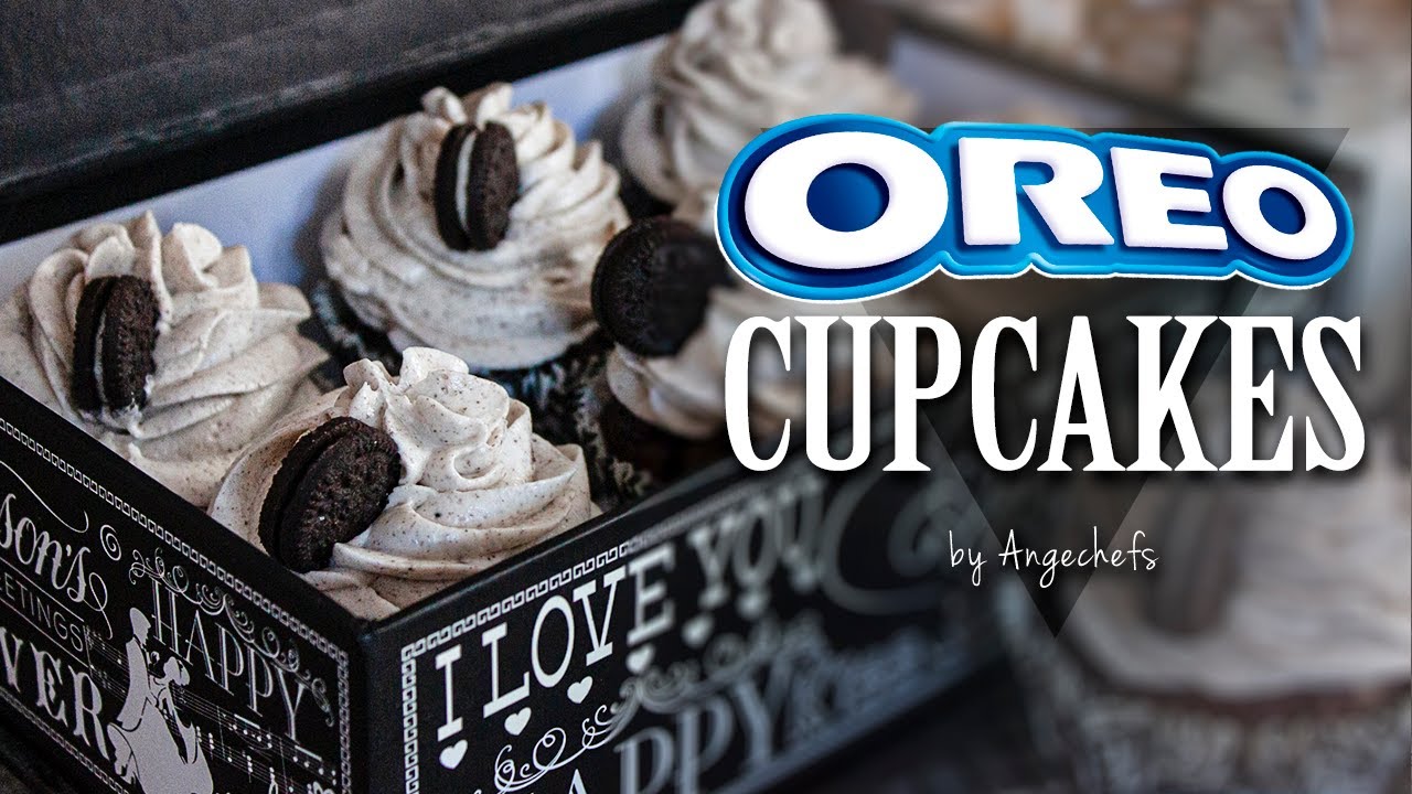 Cupcakes de Oreo · Receta Fácil y Rápida