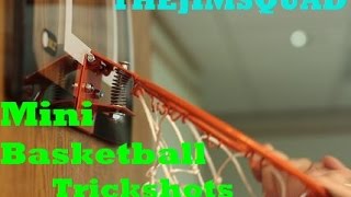 Epic Mini Basketball Trickshots!