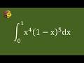Method 2: Evaluation of the Definite Integral Using Beta and Gamma Function Techniques