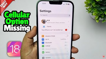 Fix iPhone Cellular Option Missing In iPhone Settings - Full Guide