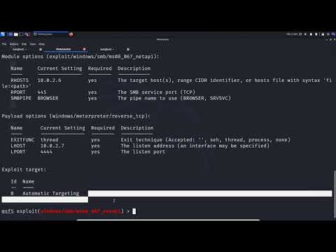 Exploiting Windows XP using Metasploit