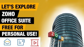 Zoho Office Suite Overview (Show, Writer, Sheet, Mail & More) | Free for personal use!