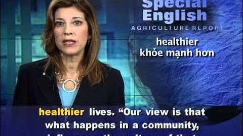 Phát âm chuẩn cùng VOA - Anh ngữ đặc biệt: Urban Farms (VOA)