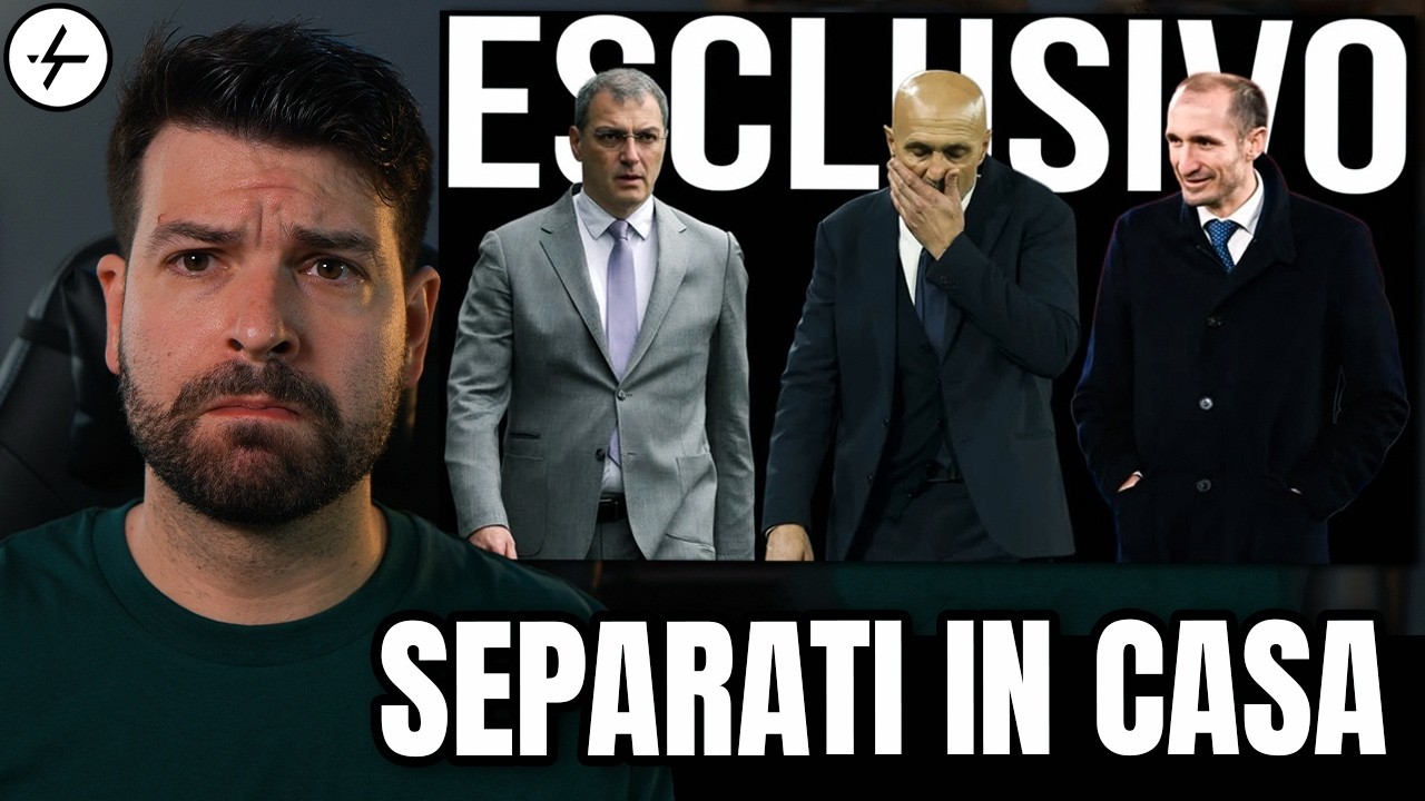 ESCLUSIVA PEDULLÀ: GELO TOTALE IN CASA JUVENTUS! SPALLETTI DA SOLO, CHIELLINI STA CON COMOLLI!