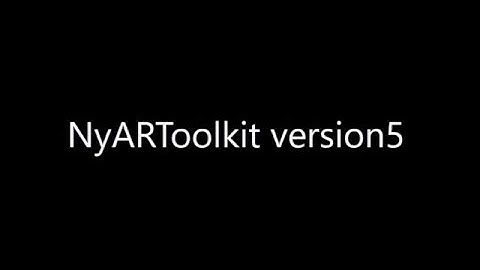 NyARTK5 demo