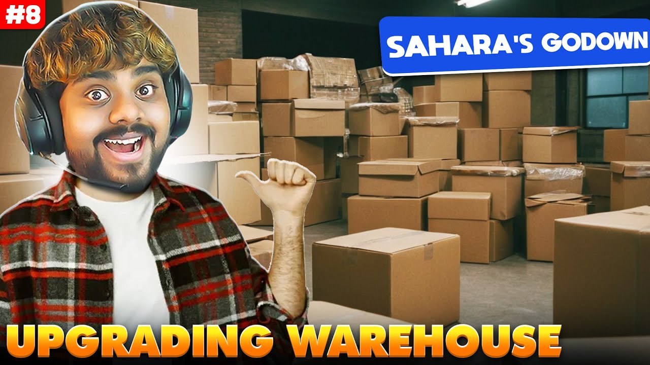 Upgrading Sahara Warehouse In Super Market Simulator | Episode 8 | Sahara YT