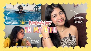 A Productive Day in My Life | Swimming, Exam Prep, Coffee & Content Creation ☕✨