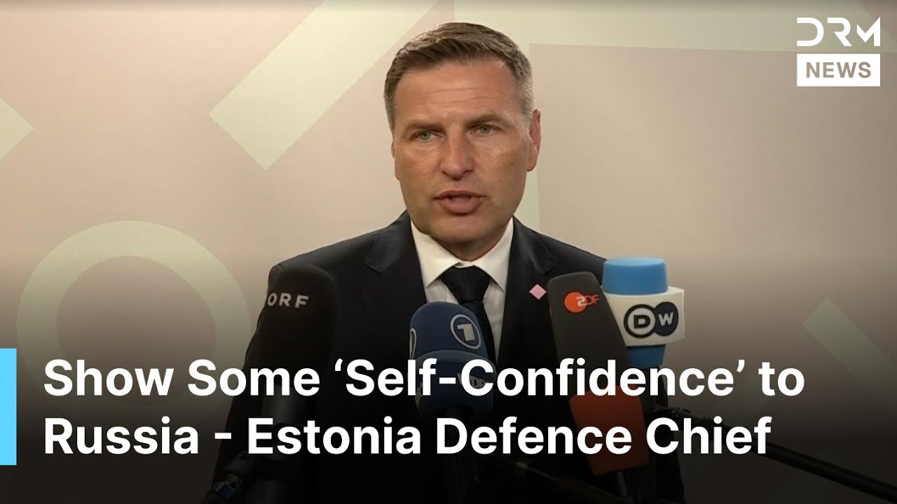FULL REMARKS: Estonia Defence Chief Demands Tougher Sanctions & Military Support for Ukraine | AQ1B