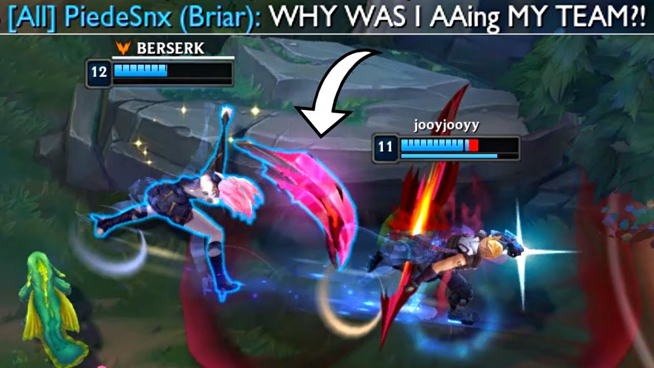 Insane LoL Briar bug has her attacking friends before foes - Dexerto