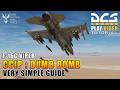 DCS world 2.9 | F-16C Viper - CCIP : Dumb Bomb Simple Guide