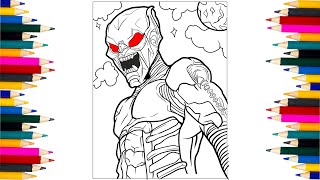 Watch This Green Goblin Drawing Come to Life in 18 Minutes! SPIDER-MAN Coloring! How to Draw!