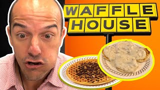 Cubans try WAFFLE HOUSE for First Time! AND WHATTTTT?!