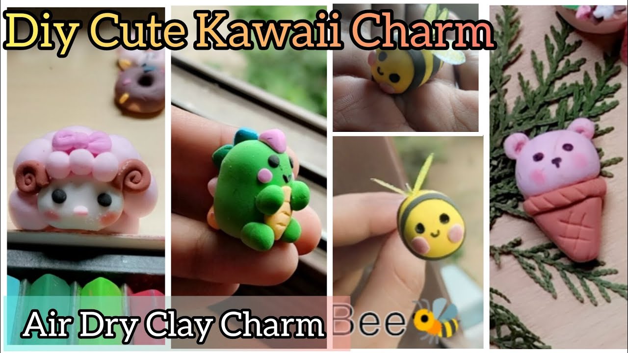 10 Easy DIYS Kawaii Food Charms/Polymer Clay Tutorial 