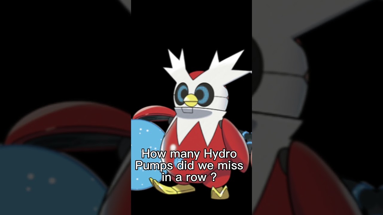 HYDRO PUMP NEVER HITS ON GOD 😵‍💫 