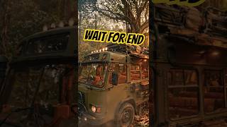 Abandoned Jungle Bus → Luxury Expedition Vehicle#shorts #viral #timelapse #youtubeshorts #trending