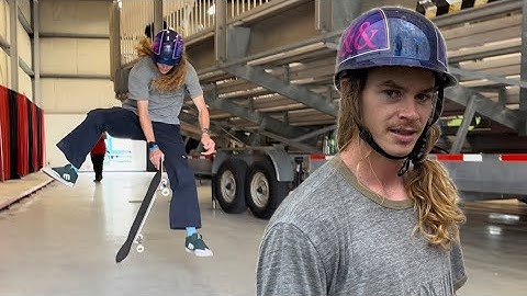 Andy Anderson Learns 3 New Skate Tricks @NkaVidsSkateboarding