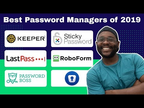 The Best Password Managers of 2019