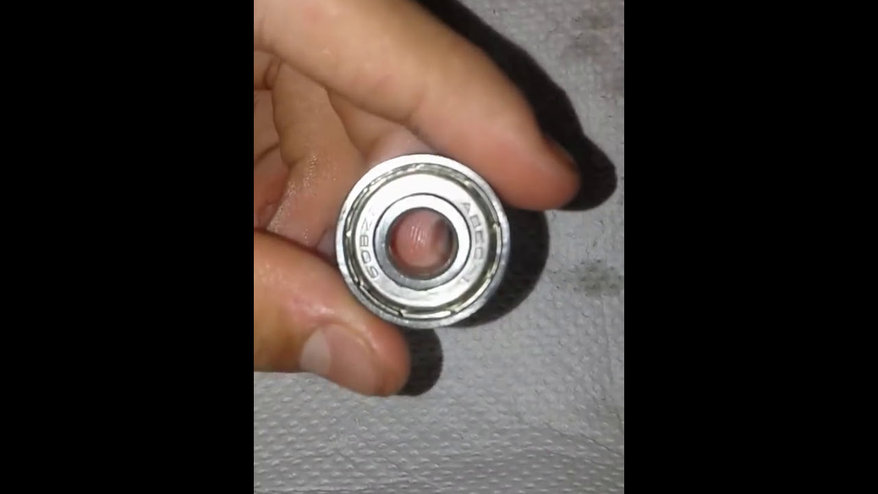 Como limpiar los rodamientos del skate