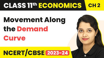 Movement Along the Demand Curve - Theory of Consumer Behaviour | Class 11 Economics