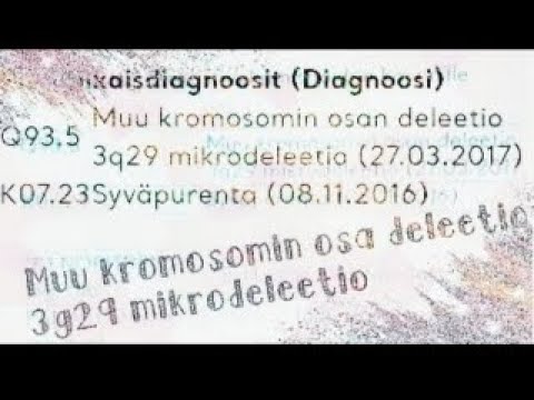 100 tilaajan spesiaali  3g29-mikrodeleetio