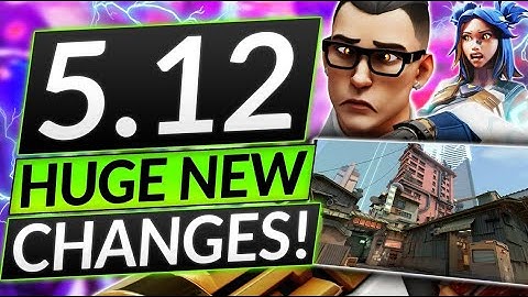 VALORANT 5.12 PATCH CHAMBER NERF AND MORE