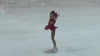 Aubrie's 1st place Preliminary Well-balanced Freeskate at Hershey