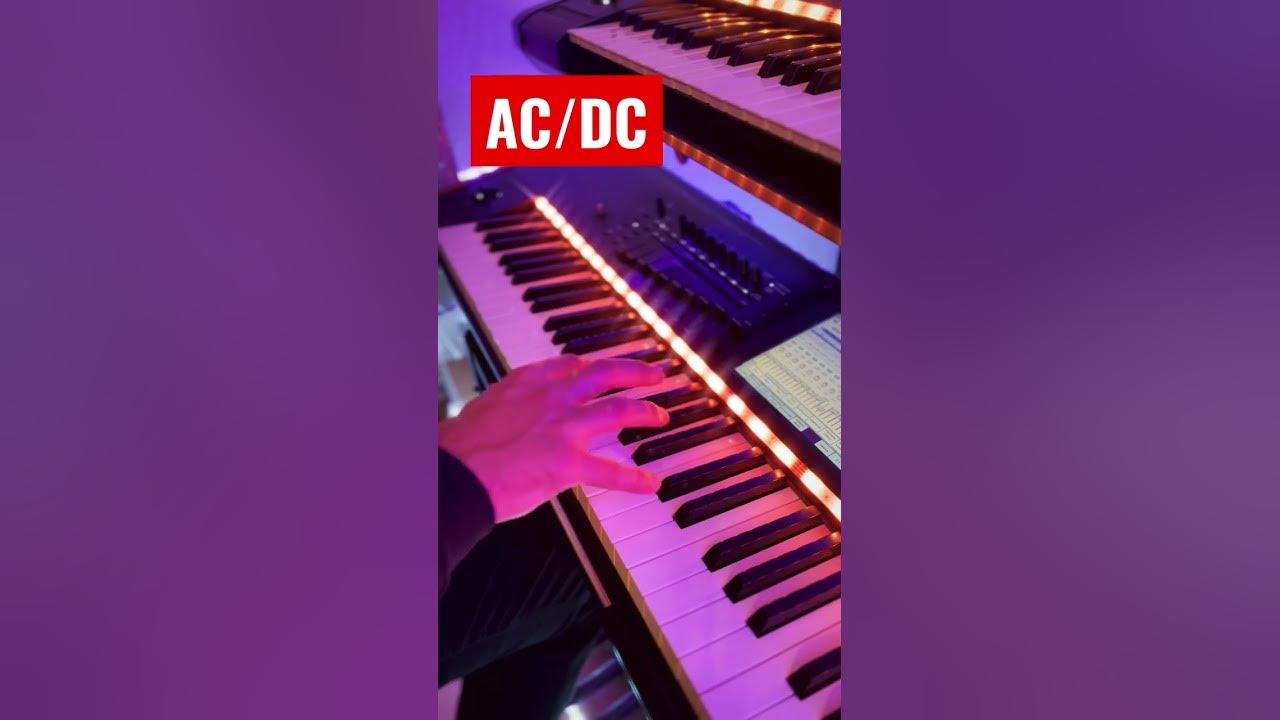 AC/DC Highway to hell - The Legendary Riff🎸🎹🎹