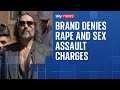 Russell Brand pleads not guilty to rape and sexual assault charges