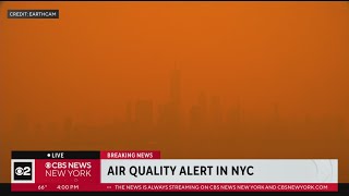 Canada wildfire smoke over NYC: 4 p.m. Wednesday June 7 update