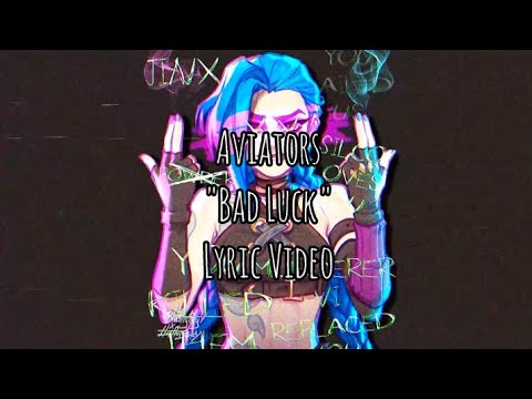  Aviators Bad Luck Arcane Song Synth Rock Fanmade Lyric Video